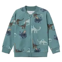 name it Sweatjacke Nmmdragon Mineral Blue, 92