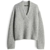 Someday Strickpullover Talyna Grau 40