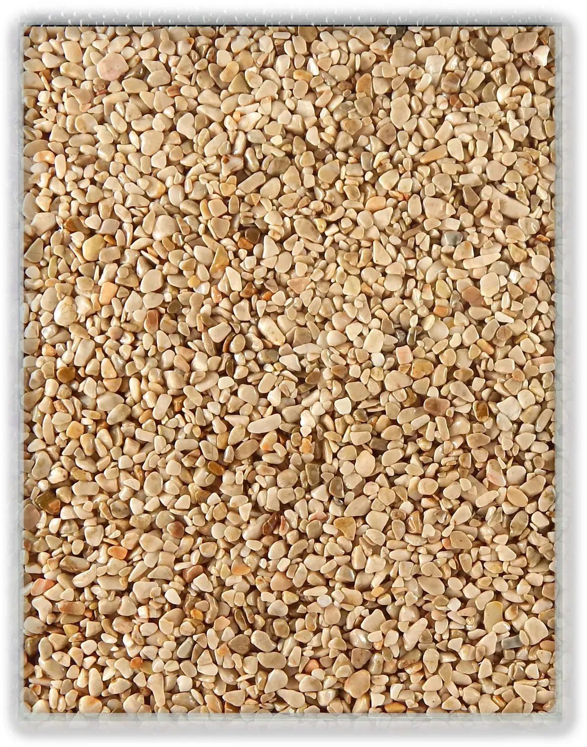 Terralith Farbmuster Marmorsteinteppich -bronce-, Körnung: fein (2-4 mm)