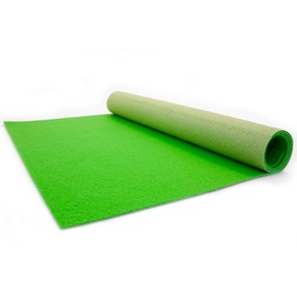 primaflor Primaflor-Ideen in Textil »Eventteppich PODIUM«, rechteckig, Breite 100 cm, robuster Nadelfilz, Uni-Farben, grün
