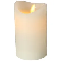 Boltze LED-Kerze Bino 12 cm cremeweiß