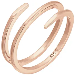 Elli Wickelring Twist Fein 925 Silber 62 Damen 