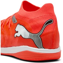 Puma Future 9 Match IT Indoor Erwachsene glowing red/puma white/puma black/puma silver 46