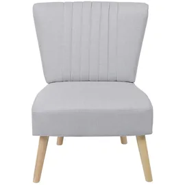 Beliani Sessel, Grau, Textil, 1-Sitzer, 61x85x60 cm, Wohnzimmer, Sessel, Polstersessel