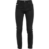 John Doe Jane High Mono Damen Jeanshose black raw 27/34 Damen