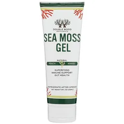 Double Wood Supplements Irish Sea Moss Gel (236 ml, Pfirsich Mango)