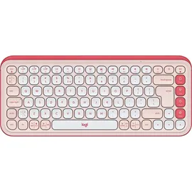 Logitech POP Icon Keys US Rosa / Offwhite