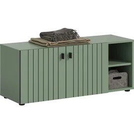 Home Affaire Sitzbank TATIO smoke Grün 106 x 43 x 37 cm