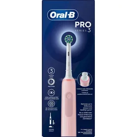 Oral B Pro 3 3000 CrossAction rosa + 2 Aufsteckbürsten