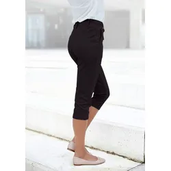 Caprileggings, mit seitlichen Taschen, Loungewear, Gr. 40 - N-Gr, schwarz, , 17414541-40 N-Gr