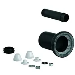 Grohe WC Zu- und Ablaufgarnitur 37311K00  für wandhängend, WC Ablaufmanschette 90mm