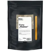 Ubena Gewürz, Ubena Curry Madras mit authentischem Geschmack Zipbeutel 1000g