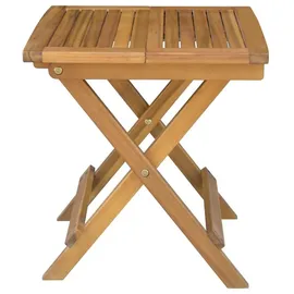 prestige home living outdoor 2er Set Holzliegestuhl mit Tisch aus Akazie klappbar