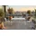 KAWOLA LONGA Gartentisch 180 x 90 x 75 cm hellgrau