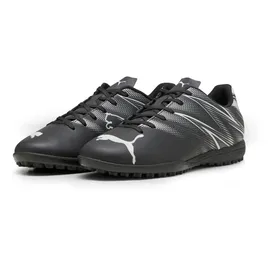 Puma Attacanto TT (Astro Turf) Football Boots - Black / Silver - EU