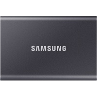 Samsung Portable T7 Titan Grey (1000 GB), Externe SSD, Grau