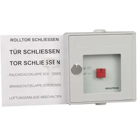Hekatron Vertriebs Druckknopftaster DKT 02 ge