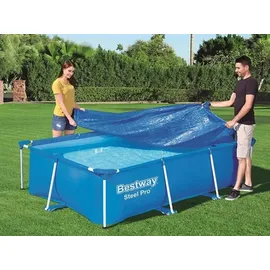 BESTWAY Poolabdeckung blau 400 x 211 cm