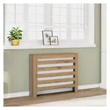 vidaXL Heizkörperverkleidung Artisan-Eiche 104x20x82 cm Holzwerkstoff