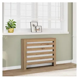 vidaXL Heizkörperverkleidung Artisan-Eiche 104x20x82 cm Holzwerkstoff