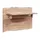 Massivmoebel24 Garderobe Akazie 100 x 60 x 32 cm Natur