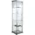 Kerkmann Glasvitrine Expoline 42,5 x 42,5 x 180 cm Silber