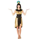 Kostüm Ägypterin Goldschimmer Gr. 34/36 Cleopatra Kleid Fasching Karneval Altes Ägypten