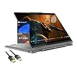 Lenovo Yoga 7 2-in-1 Laptop, 14" WUXGA Touchscreen Display, 6-Cores Ryzen 5 8640HS, 8GB RAM, 1TB PCle SSD, Backlit KB, FP Reader, USB-C, WiFi 6E, Webcam, HDMI, US Version KB, PDG HDMI, Win 11 Pro