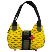 Bag to Life Hobo »Upgrade Ladies Bag" Gr. B/H/T: 40 cm x 20,5 cm x 11,5 cm, gelb-olivgrün, , 68632215-0