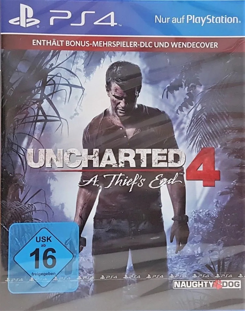 Uncharted 4 - A Thiefs End, PS4, Playstation 4