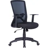 byLIVING Long Mesh-Webstoff Schwarz