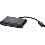 Kensington CH1000 USB-C 4-Port Hub 2+2 Port USB 3.0-Hub Schwarz
