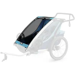 Mesh cover - double - Thule Blue - - Thule Chariot Sport Netzverdeck - SPT2-Blue...