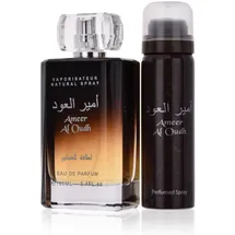 Lattafa Ameer Al Oudh EDP 100 ml + Deo Spray 50 ml Geschenkset