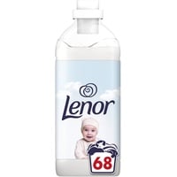 Lenor Weichspüler, Flauschige Wäsche mit Wäscheduft, 68 Waschladungen, Hypoallergen Sensitiv, Weichheit auf Pflanzenbasis (1.7 L)