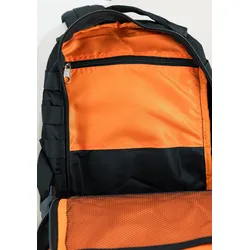 Rucksack ALPHA INDUSTRIES "Alpha Industries Accessoires - Bags Tactical Backpack", Gr. onesize, schwarz, Obermaterial: 100% Nylon, Futter: 100% Nylon, Rucksäcke