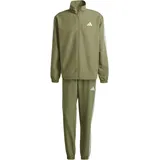 Adidas Sportswear Basic 3-Streifen Woven Herren Sportanzug OLISTR, XL
