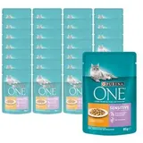 PURINA ONE® Nassfutter für Katzen Sensitive, 26 x 85 g