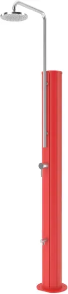 Pooldusche Chrome Solar aus Edelstahl unterschiedliche Farben V2A
