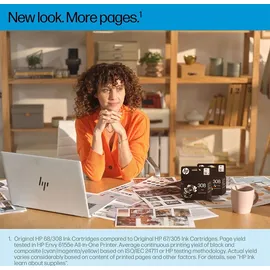 HP 308 schwarz + CMY