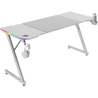 Mars Gaming MGD-X160RGB Gaming-Tisch Weiß 160x60cm