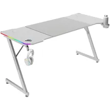 Mars Gaming MGD-X160RGB Gaming-Tisch Weiß 160x60cm