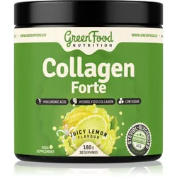 GreenFood Nutrition Nutrition Collagen Forte Kollagen Geschmack Juicy Lemon 180 g