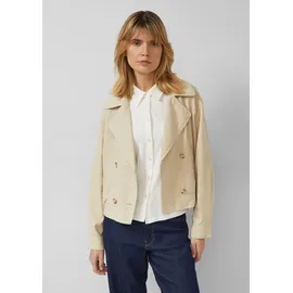 s.Oliver Cabanjacke aus Twill im Relaxed Fit Beige 42