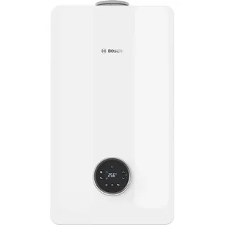 Bosch BOSCH/Junkers Gas-Heizwertkombitherme CerastarComfort ZWR 18-7 KE 23 Erdgas E/H, mit CR 120, & Außenfühler TA, mit Anschlussplatte Unterputz, ohne Abgassystem
