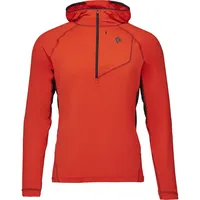 Black Diamond Alpenglow Pro Hoodie Rot XL
