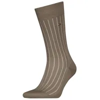 Tommy Hilfiger Socken TH MEN SOCK 1P PREMIUM RIB FIL D ECOSSE braun 39-40
