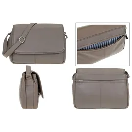 Alessandro Salvatore Florenz 12975 Schultertasche Leder Taupe