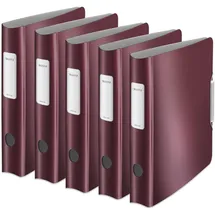 Leitz Active Style DIN A4 65 mm Granat Rot 5 St.