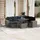 vidaXL Garten-Lounge-Set 8-tlg. grau
